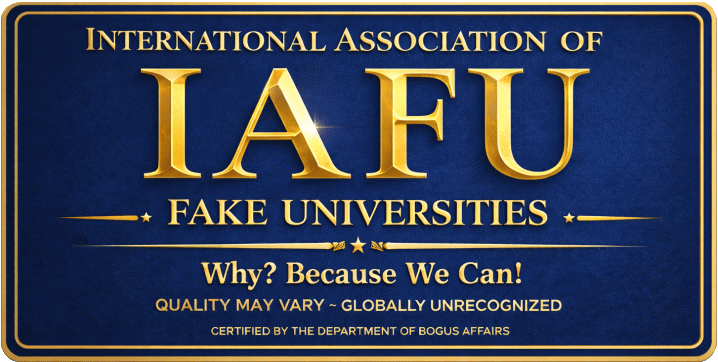 International Association of Fake Universities